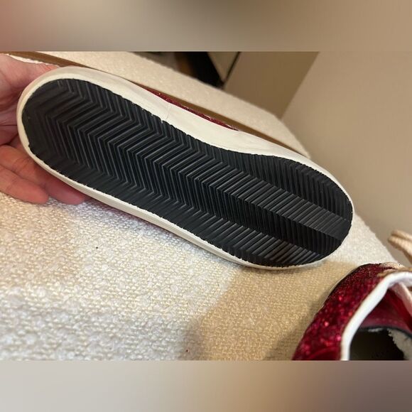 Golden goose superstar glitter women’s tennis shoe, size 8 - Picture 7 of 12